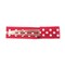 Wrapables Girls Ribbon Lined Alligator Clips (Set of 8), Polka Dots